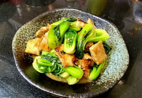 小棠菜禁忌|豬扒冬菇雞汁炒小棠菜食譜、做法 